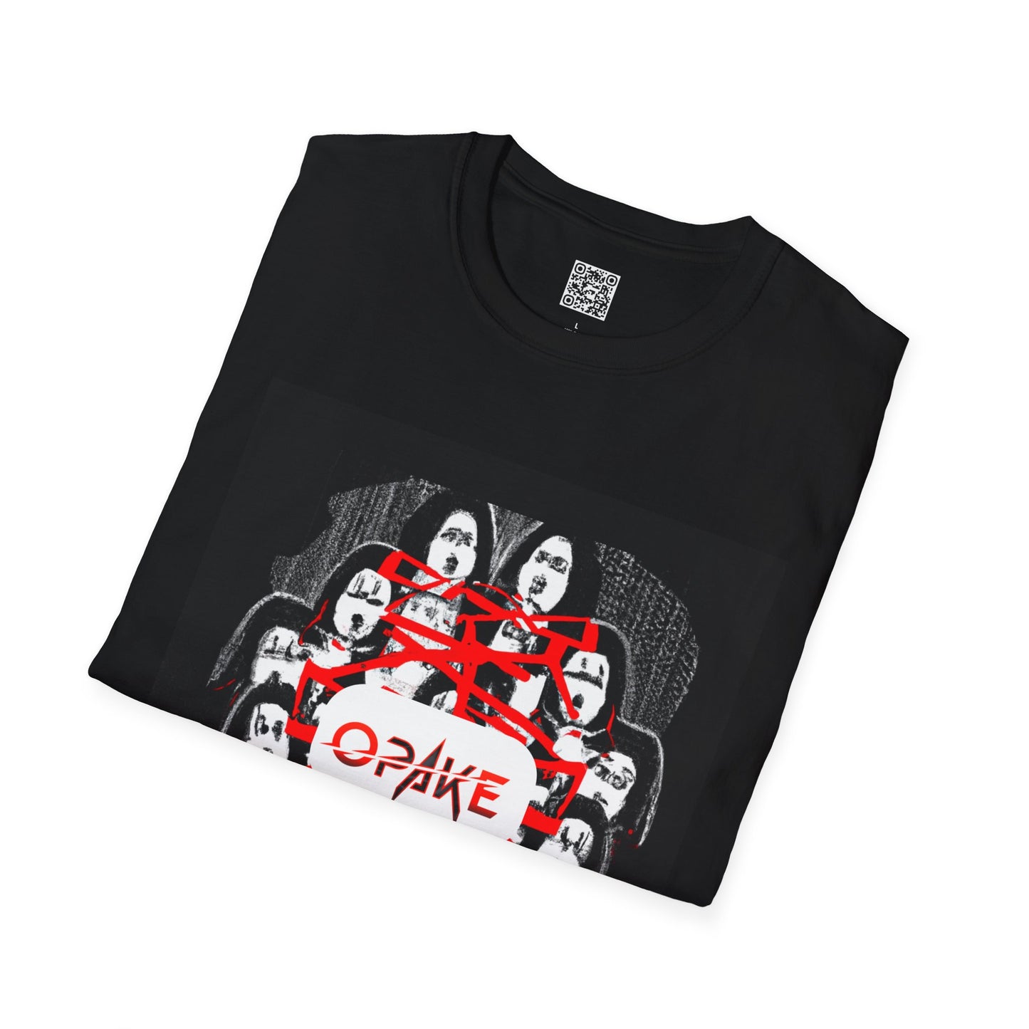OPAKE: Bold Graphic Unisex Softstyle T-Shirt