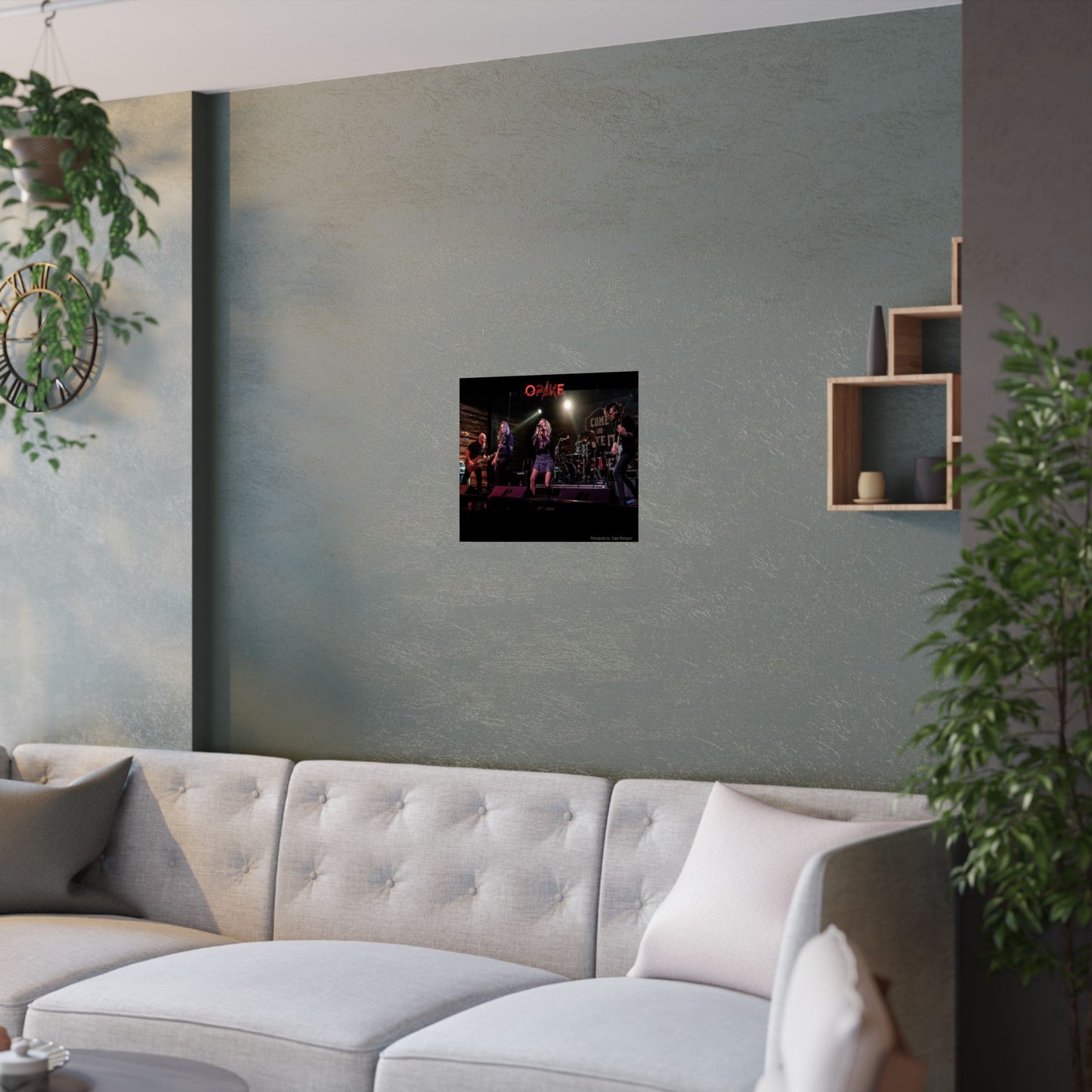 OPAKE Rock Band Satin Poster