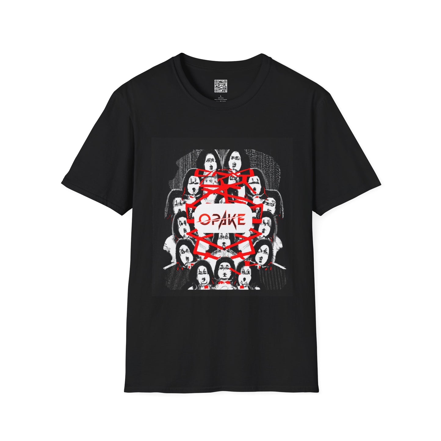 OPAKE: Bold Graphic Unisex Softstyle T-Shirt