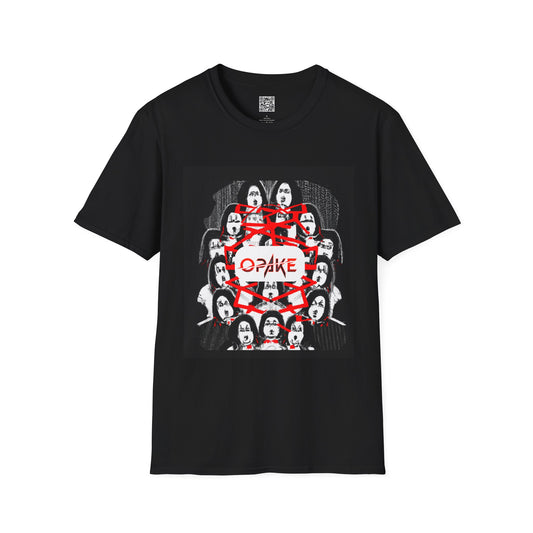 OPAKE: Bold Graphic Unisex Softstyle T-Shirt