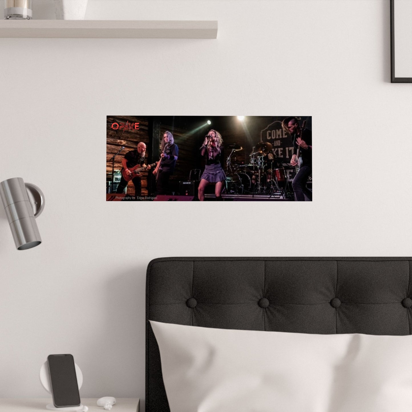 OPAKE Rock Band Satin Poster